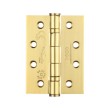Polished Brass Ball Bearing Butt Hinges